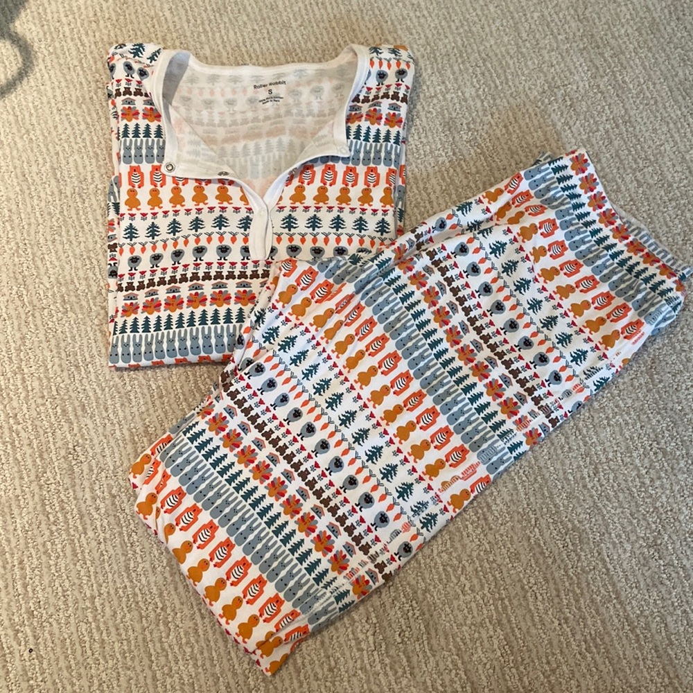 Roller rabbit pajama set